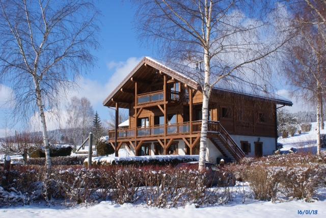 Hôtel Chalet du Lac à Les Grangettes Extérieur photo